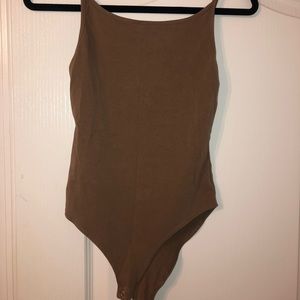 Tan Body Suit